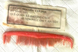 Đà Nẵng: Tìm thân nhân của liệt sĩ Nguyễn Văn Dục từ di vật