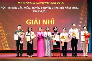 Giáo viên Trường THPT Đạm Ri vào chung kết Hội thi Báo cáo viên, tuyên truyền viên giỏi toàn quốc