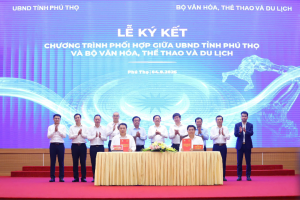 Bộ VHTTDL và Phú Thọ hợp tác xây dựng nền tảng dữ liệu quản trị du lịch