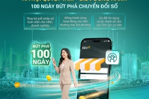 “100 ngày chuyển đổi số” tại Thủ đô: BIDV và những giải pháp trợ lực công nghệ, tài chính