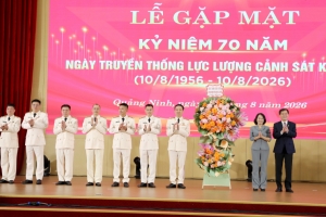 Quảng Ninh: Gặp mặt kỷ niệm 70 năm ngày truyền thống lực lượng cảnh sát kinh tế