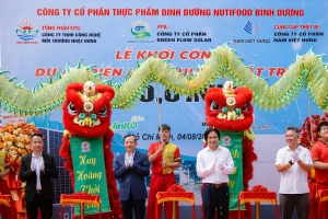 Nhà máy Nutifood đón nguồn điện xanh