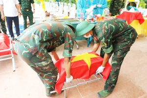 Bắc Ninh: Lấy 1.128 mẫu hài cốt liệt sĩ chưa xác định danh tính
