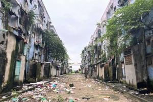 Đà Nẵng: Người dân khu chung cư xuống cấp mong muốn sớm di dời trước mùa mưa, bão