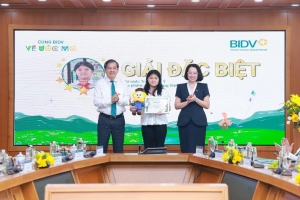Vẽ ước mơ, 21 họa sỹ nhí được BIDV vinh danh