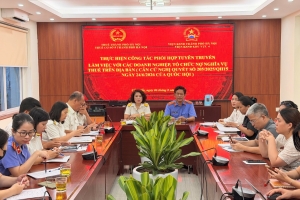 Thuế cơ sở 5 TP. Hà Nội phối hợp nâng cao công tác quản lý, thu hồi nợ thuế