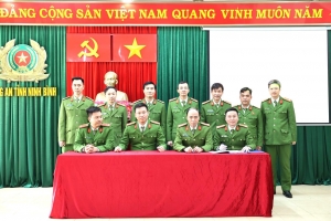 Công an Ninh Bình phát động thi đua chào mừng 20 năm truyền thống lực lượng Cảnh sát môi trường