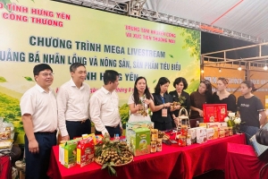 Livestream quảng bá nhãn lồng Hưng Yên: Hơn 15.000 lượt xem, gần 500 đơn hàng được chốt thành công