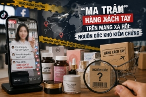 “Ma trận” hàng xách tay trên mạng xã hội: Nguồn gốc khó kiểm chứng