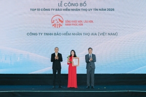 Từ bảo hiểm đến chăm sóc sức khỏe, AIA Việt Nam mang đến giá trị dài hạn cho khách hàng