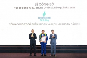 PV Drilling - Top 50 Công ty Đại chúng uy tín và hiệu quả năm 2026