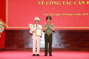 Đại tá Trịnh Khắc Cường giữ chức Giám đốc Công an tỉnh Lào Cai