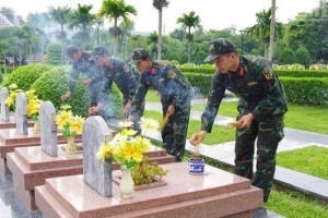 Điện Biên bắt đầu khai quật, lấy mẫu hài cốt tại Nghĩa trang liệt sĩ Quốc gia A1