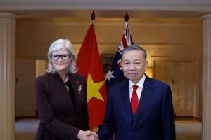 Tổng Bí thư, Chủ tịch nước Tô Lâm hội kiến Toàn quyền Australia
