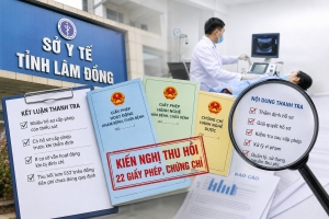 Lâm Đồng: Kiến nghị thu hồi 22 giấy phép, chứng chỉ hành nghề y dược
