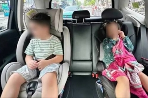 Quy định mới về xử phạt hành vi chở trẻ em không dùng thiết bị an toàn trên ô tô