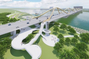 Hà Nội điều chỉnh giao thông 4 tuyến đường phục vụ thi công cầu Trần Hưng Đạo