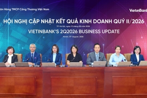 VietinBank 6 tháng đầu năm 2026: Làm chủ năng lực chuyển đổi số, giữ đà tăng trưởng bền vững