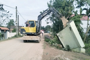 Bắc Ninh: Lập đường dây nóng xử lý vi phạm đê điều