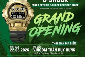 G-SHOCK khai trương Boutique đầu tiên tại Việt Nam trong trung tâm thương mại
