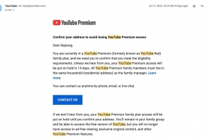 YouTube siết Premium Family: Người dùng khác địa chỉ có thể mất quyền Premium sau 14 ngày