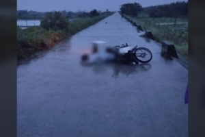 Ninh Bình: Hai người tử vong do sét đánh trên đường đi làm về
