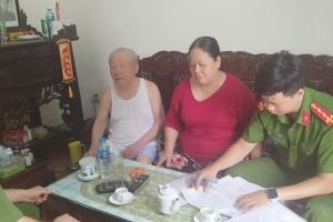 Quảng Ninh: Công an phường Hạ Long rà soát, bổ sung lấy mẫu xét nghiệm ADN thân nhân liệt sĩ đợt 2