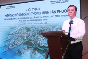 TP HCM: Hội thảo “Kiến tạo Đô thị Cảng thông minh Tân Phước”