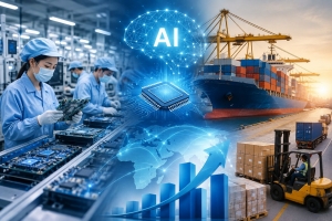 AI toàn cầu tạo cú hích mới cho chuỗi sản xuất và xuất khẩu Việt Nam