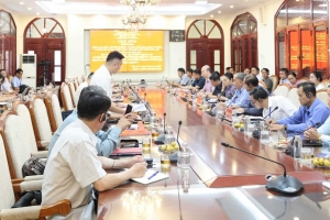 Đoàn cán bộ lãnh đạo, quản lý tỉnh Luông Pha Băng (Lào) tham quan, làm việc tại phường Móng Cái 1