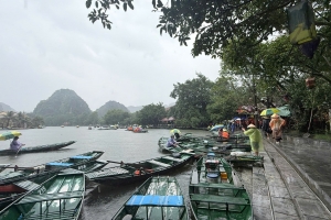 Ninh Bình: Các khu, tour du lịch tạm dừng hoạt động do ảnh hưởng của bão số 4