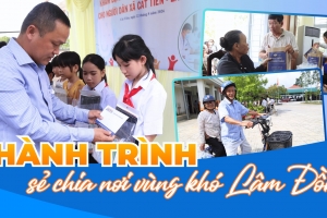 Lâm Đồng: Hơn 800 người dân khó khăn được khám bệnh, phát thuốc miễn phí