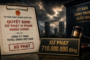 Xử phạt Công ty TNHH Total Swiss Việt Nam do vi phạm trong hoạt động kinh doanh đa cấp