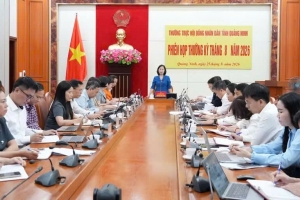 Thường trực HĐND tỉnh Quảng Ninh họp phiên thường kỳ tháng 8
