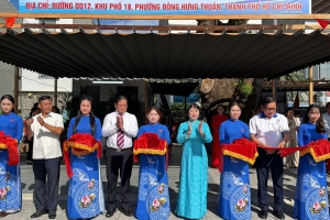 Thêm một không gian vui chơi, rèn luyện cho người dân phường Đông Hưng Thuận