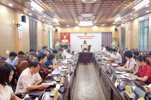 Đoàn Đại biểu Quốc hội thành phố Hải Phòng giám sát chuyên đề an toàn thực phẩm tại xã Nam Sách