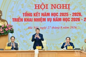 Thủ tướng Chính phủ Lê Minh Hưng chủ trì Hội nghị tổng kết năm học 2025-2026, triển khai nhiệm vụ năm học 2026-2027