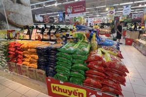 Giá lúa gạo hôm nay 28/8: Gạo nguyên liệu tiếp tục giảm