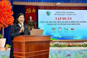 Lâm Đồng tập huấn dinh dưỡng học đường cho hơn 500 cán bộ mầm non