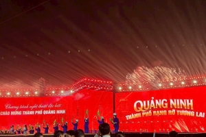 Chương trình nghệ thuật “Quảng Ninh - Thành phố rạng rỡ tương lai” xác lập kỷ lục Việt Nam