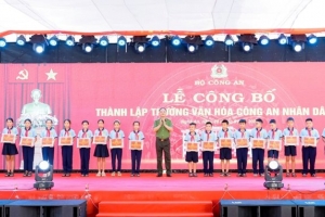 Trường Văn hóa Công an nhân dân VI chính thức được thành lập tại Nghệ An