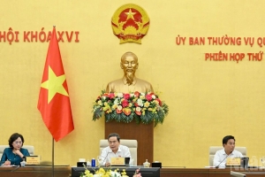 Thông cáo báo chí về chương trình phiên họp thứ 6 của Ủy ban Thường vụ Quốc hội diễn ra tháng 9/2026