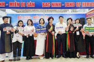 Quảng bá hình ảnh Bắc Ninh tại Hội chợ du lịch quốc tế Thành phố Hồ Chí Minh