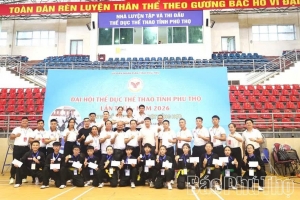 Phú Thọ: Tạo dấu ấn thành công, lan tỏa khí thế trước thềm Đại hội Thể dục thể thao tỉnh