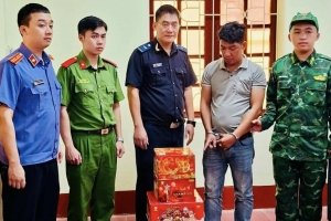 Hải quan cửa khẩu quốc tế Hữu Nghị: Phối hợp, bắt giữ 15kg pháo hoa nổ trái phép