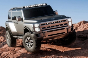 Hyundai Boulder lộ diện bản thương mại: SUV khung gầm rời, cạnh tranh với Land Cruiser