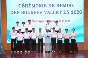 Học bổng Vallet - gieo niềm tin, chắp cánh ước mơ