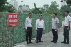 Hà Nội: Phường Lĩnh Nam tăng cường thu gom rác, giữ gìn vệ sinh môi trường