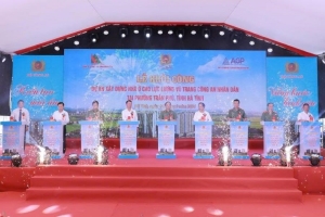 Khởi công dự án xây dựng nhà ở cho lực lượng Công an tại Hà Tĩnh
