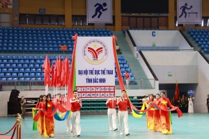Bắc Ninh tổng duyệt chương trình khai mạc Đại hội Thể dục thể thao tỉnh lần thứ I